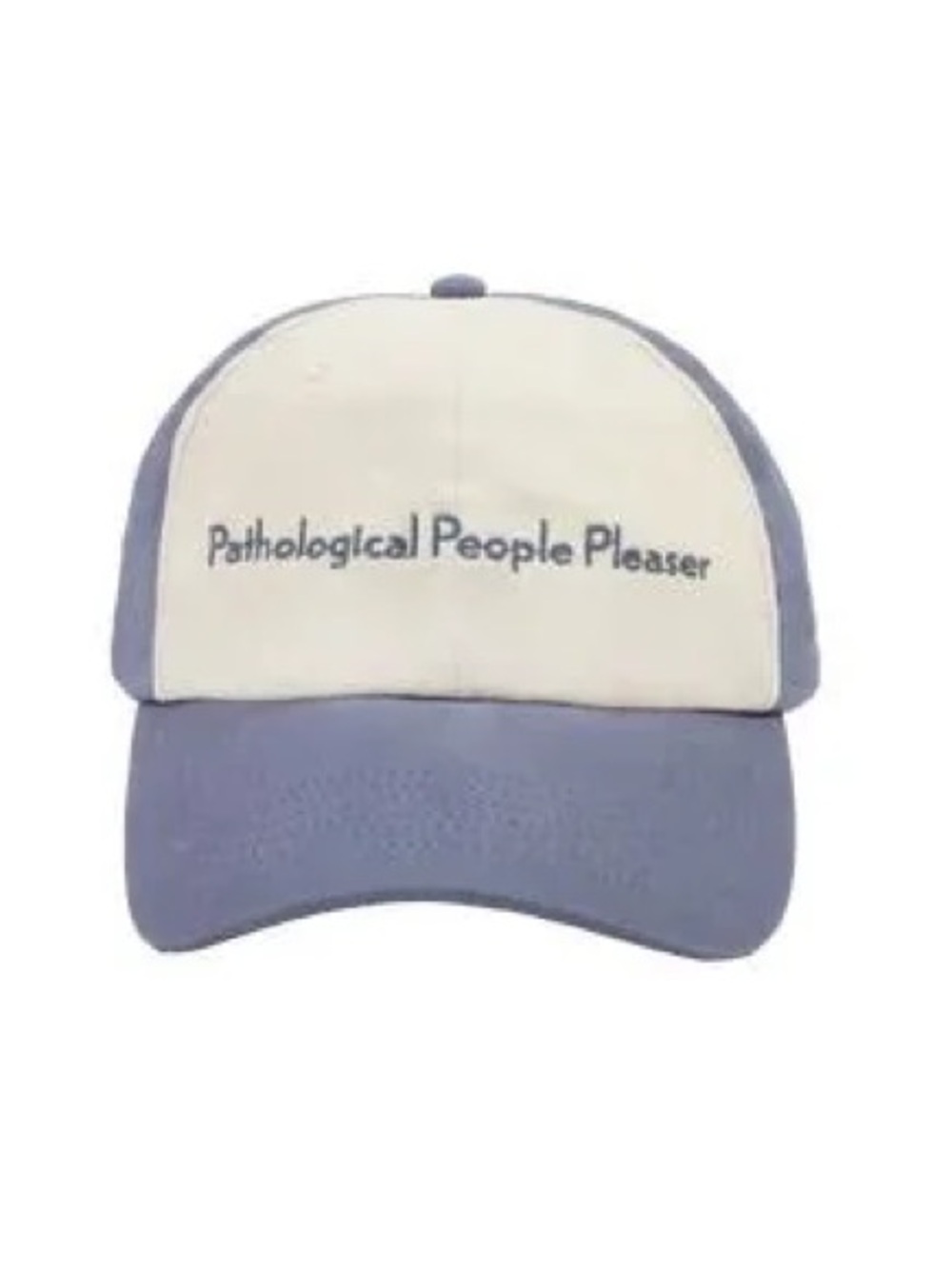 Official Taylor Swift Pathological People Pleaser Hat - Blue & Cream